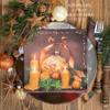 Keep Unique 20-ct 13x13 Christmas Paper Luncheon Decoupage Napkins, 3-Ply Servilletas Candl & Baubles Napkin for Art, Dinner and Party, Disposable Napkins Decor (Love Shabby Chic) view 4