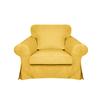 BACoverZone Sofa Cover ONLY! for EKTORP Armchair, 1-seat Sofa Cover, Chair Cover, Linen Fabric Chair Covers for Living Room, Thickened Chair Slipcovers with Arms Anti (T-12) view 1