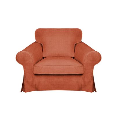 BACoverZone Sofa Cover ONLY! for EKTORP Armchair, 1-seat Sofa Cover, Chair Cover, Linen Fabric Chair Covers for Living Room, Thickened Chair Slipcovers with Arms Anti (T-24)