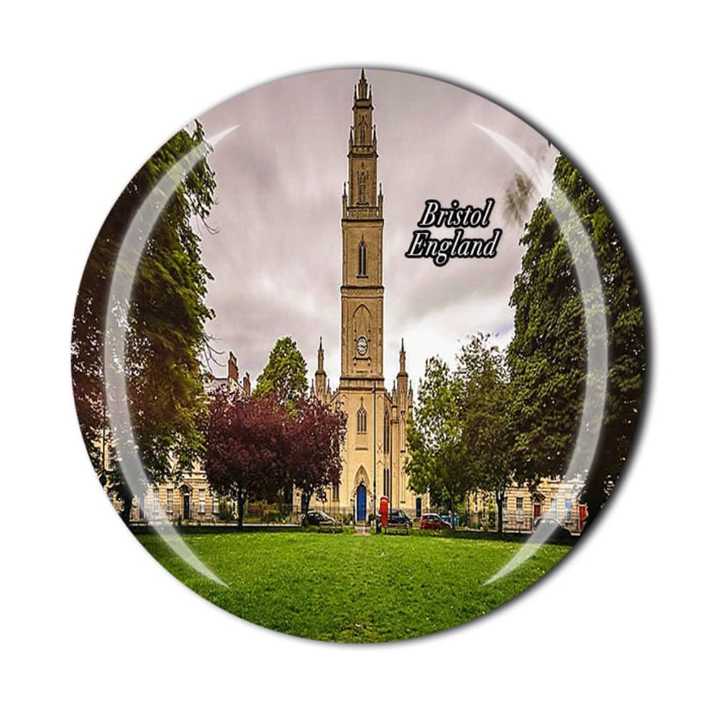 Bristol UK Fridge Magnet Crystal Tourist Souvenir Gift Collection Refrigerator Magnetic Sticker