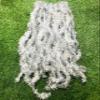 Silver Christmas Foil Tinsel Garland Christmas Tree Decorations Ornaments Set Stairs Home Decor Xmas Hanging Tinsel for Birthday Party Decoration Garland Wedding Decoration 28 Feet 5 Pieces view 2