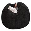 Bean Bag,Big Huge Giant Bean Bag Chair for Adults, (No Filler) Bean Bag Chair for Adults Kids Comfy Fluffy Giant Round Beanbag Lazy Sofa Cover- Machine Washable Covers, Double Stitched Seams view 1