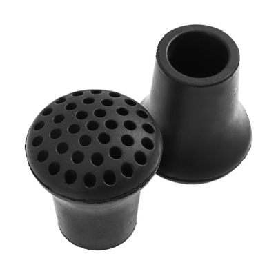 Cabilock 2pcs Skid Crutch Protectors Tips for Hiking and Outdoor Activities Alpenstock Pads for Stability and Safety Terrains