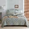 Autumn Dream Cotton Bedspread Quilt Sets, 3 Pieces Reversible Comforter Coverlet Sets,Classical Damask Paisley,Queen Size view 1