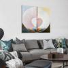 23 Famous Paintings by Hilma Af Klint - What A Human Being is by Hilma Af Klint Canvas Art Poster and Wall Art Picture Print Modern Family Bedroom Decor Posters 20x20inch(50x50cm) view 2