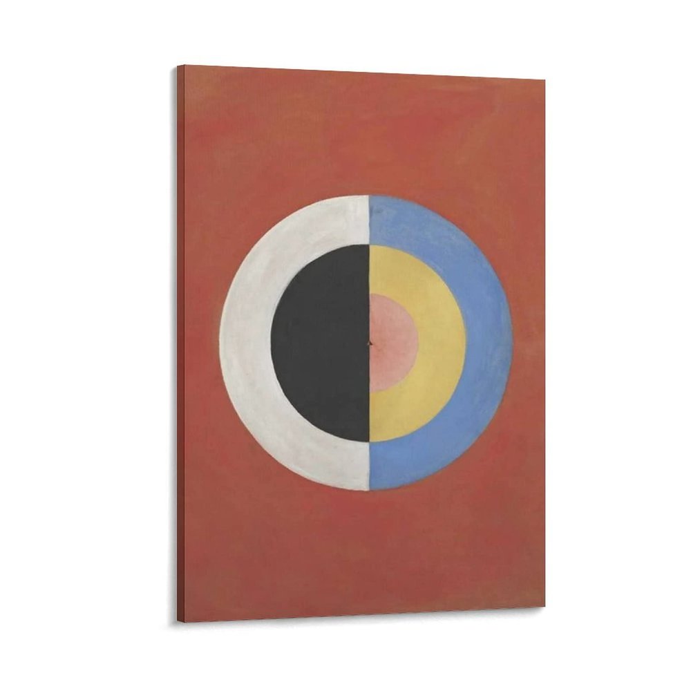 23 Famous Paintings by Hilma Af Klint - Svanen by Hilma Af Klint Canvas Art Poster and Wall Art Picture Print Modern Family Bedroom Decor Posters 28x42inch(70x105cm)
