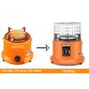 Butane Heater Outdoor Camping Stove Propane Heater Portable Camp Tent Heater for Camping, 1.3kW High Efficiency Portable Gas Heater with Rotatable Handle for Camping Caravan Tent Fishing view 4