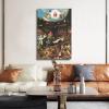 14 Famous Paintings by Hieronymus Bosch - The Last Judgement (Detail) Canvas Art Poster and Wall Art Picture Print Modern Family Bedroom Decor Posters 28x42inch(70x105cm) view 3