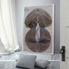 23 Famous Paintings by Hilma Af Klint - Tree of Knowledge No.2 Series W by Hilma Af Klint Canvas Art Poster and Wall Art Picture Print Modern Family Bedroom Decor Posters 28x42inch(70x105cm) view 2