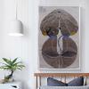 23 Famous Paintings by Hilma Af Klint - Tree of Knowledge No.2 Series W by Hilma Af Klint Canvas Art Poster and Wall Art Picture Print Modern Family Bedroom Decor Posters 28x42inch(70x105cm) view 4