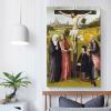 14 Famous Paintings by Hieronymus Bosch - Crucifixion with A Donor Canvas Art Poster and Wall Art Picture Print Modern Family Bedroom Decor Posters 28x42inch(70x105cm) view 4
