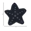 Global Furniture Outlet Blue with White 3D Shape Star Pillow view 3