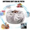 Giant 6 ft Bean Bag Chair Cover Giant Breathable and Comfortable for Adult Beanbag Chair Outside Cover BeanBag Lazy Sofa (Cover only) view 4