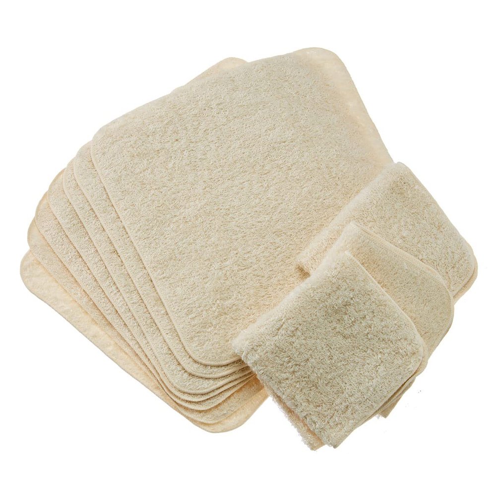 Senshu Towel, Organic Cotton, Handkerchief Towel, Made in Japan, Senshu Towel, Approx. 7.9 x 7.9 inches (20 x 20 cm), Quick Drying, Towel Handkerchief, Quinari, 10