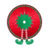 Christmas Party Decorated Elf Feet Christmas Tree Base Apron Christmas Tree Skirt Elf Foot Tree Stand Mat For Home Decor DUO ER view 1