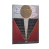 23 Famous Paintings by Hilma Af Klint - Group X, No. 2, Altarpiece, 1915 by Hilma Af Klint Poster Decorative Painting Canvas Wall Art Living Room Posters Bedroom Painting 28x42inch(70x105cm) view 1