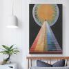 23 Famous Paintings by Hilma Af Klint - Altarpiece No. 1, Group X by Hilma Af Klint Canvas Art Poster and Wall Art Picture Print Modern Family Bedroom Decor Posters 28x42inch(70x105cm) view 4