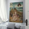 14 Famous Paintings by Hieronymus Bosch - Saint John The Evangelist on Patmos Canvas Art Poster and Wall Art Picture Print Modern Family Bedroom Decor Posters 24x36inch(60x90cm) view 2