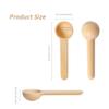 100 Pieces Small Wooden Spoons 3 Inch Mini Wooden Spoons, Tiny Wooden Scoop for Bath Salt, Wood Tasting Spoons for Spice Jars Seasoning Condiment Sugar Coffee Honey Teas Herbs view 3