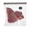 CASO Vacu ZIP-Bags 26 x 35 cm, 20 Bags, SousVide Suitable, BPA-Free, with 150 m, Extra Strong, Tear-Resistant, Reusable, for Caso (Hand) Vacuum Sealer with Zip Adapter, Includes Food Manager Sticker view 1