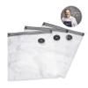 CASO Vacu ZIP-Bags 26 x 35 cm, 20 Bags, SousVide Suitable, BPA-Free, with 150 m, Extra Strong, Tear-Resistant, Reusable, for Caso (Hand) Vacuum Sealer with Zip Adapter, Includes Food Manager Sticker view 2