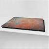 Concept Crystal Gigantic KITCHEN PANEL & Induction Cooktop Cover  Worktop Saver; MEASURES: SINGLE: 80 x 52 cm (31,5 x 20,47); DOUBLE: 40 x 52 cm (15,75 x 20,47); DD34 Rusted textures Series view 2