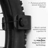Hornit CLUG PRO | Wall Mounted Bike Rack | Plus | Secured by FIDLOCK | Easy to Install view 3