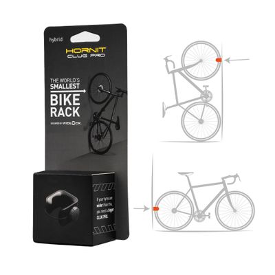 Hornit CLUG PRO | Wall Mounted Bike Rack | Hybrid | Secured by FIDLOCK | Easy to Install