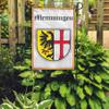Memmingen Germany 12x19 Inches Double Sided Garden Flag view 4