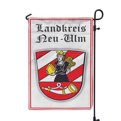 Landkreis Neu-Ulm Germany 12x19 Inches Double Sided Garden Flag