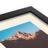ArtToFrames 18x24 inch Satin Black Picture Frame with 2 Inch Single Ivory Mat, SingleMat-FRBW26079-18x24-81 view 4