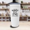 Bicyclist White Edition Viking Tumbler 20oz - I Love You Slightly More Than - Bicycle Rider Lovers Bike Chain Bike Enthusiast Biker Racer Professional view 3