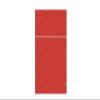 Paper Prefolded Pocket Napkins Cutlery Sleeve Holiday Table Dinner, Party Decoration, Red Napkin Pouches with Embossed Snowflakes, 16-Count Flatware Pocket for Silverware view 4