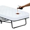 Cot Size Mattress Pad Waterproof Quilted, Absorbent Soft Mattress Pads Protector Cover Quilted Fitted Mattress Protector Narrow Twin 31" X 75", Cover Only view 1