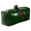 Pakkon Christmas Tree Storage Bag - Fits 9 Ft Artificial Trees - Plastic, Waterproof Christmas Tree Bag - Strong, Durable Handles - Labeling Card Slot - Green view 1