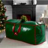 Pakkon Christmas Tree Storage Bag - Fits 9 Ft Artificial Trees - Plastic, Waterproof Christmas Tree Bag - Strong, Durable Handles - Labeling Card Slot - Green view 2