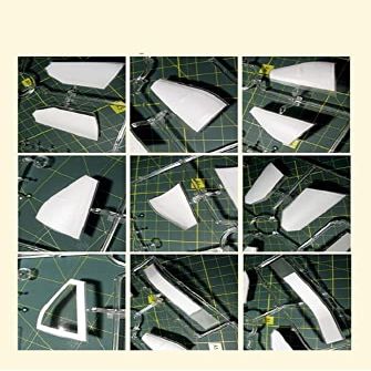 Dan Models 32100-1/32 Plastic Chairs and Table. 4 Tables and 16 Chairs