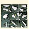 Dan Models 32100-1/32 Plastic Chairs and Table. 4 Tables and 16 Chairs view 1