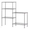 5-Shelf Metal Shelves, Adjustable Heavy Duty Storage Shelving Unit,Metal Kitchen Racks and Shelves for Storage view 4