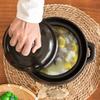 1pc Soup Casserole Chicken Claypot Casserole Kitchen Supplies Small Ceramic Casserole Rice Pot Casserole for Braised Chicken Casserole with Lid Chicken Casserole Heat-Resistant Pot view 2