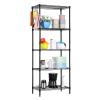 5-Shelf Kitchen Storage Rack, Pantry Shelving,Wire Shelving Unit, Adjustable Heavy Duty Storage Shelving Unit, Assembly Chrome Carbon Steel Organizer Wire Rack view 1