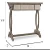 BOWERY HILL Traditional Computer Desk in Light Wood view 3