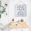 Aihesui Wood Sign Hanging Home Wall Decoration She Has Fire in Her Soul and Grace in Her Heart Plaque Use for Living Room Kitchen Batheroom Bedroom Office School 16x16inch view 4