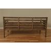 Pemberly Row Traditional Solid Wood Twin Daybed in Rustic Walnut-Mattress Not Included view 4