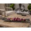Bowery Hill Contemporary Dark Nickel Cast Aluminium Tray view 2
