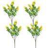 ASSR 4PCS Artificial Lemon Branches,Spring & Summer Lemon Decor with Green Leaves,Fake Lemon Bouquet,Artificial Floral Picks Lemon Branches, 36cm (735R17UB1996E) view 1