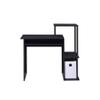 BOWERY HILL Rectangular Table Top Computer Desk in Black Finish view 4