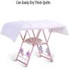LJYT Folding Drying Rack, Multifunctional Clothes Display Rack, Aluminum Alloy, Bearing 220 pounds (Color : A, Size : Small) view 4