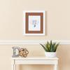 ArtToFrames 4x6 inch Satin White Frame Picture Frame with 2 Inch Single Paloma Mat, SingleMat-FRBW26074-4x6-771 view 3