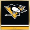 Trends International NHL Pittsburgh Penguins - Logo 21 Wall Poster, 22.375" x 34", Gold Framed Version view 1